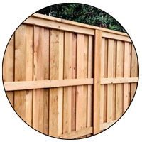 Board-on-Board Fence Image